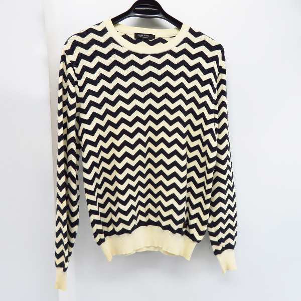 実際に弊社で買取させて頂いたBURBERRY/バーバリー ブラックレーベル 幾何学 ニット/セーター D1N15-114-29/2