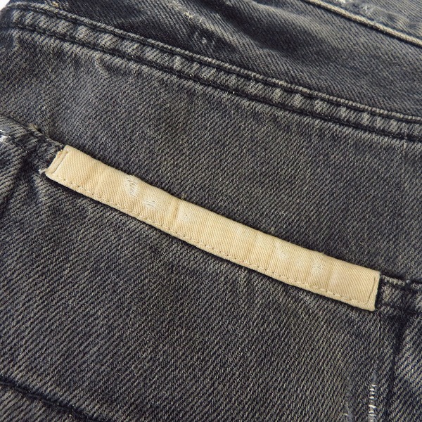 実際に弊社で買取させて頂いたMIHARAYASUHIRO/ミハラヤスヒロ デニムパンツ ダメージ・リメイク加工 41122169/46の画像 6枚目