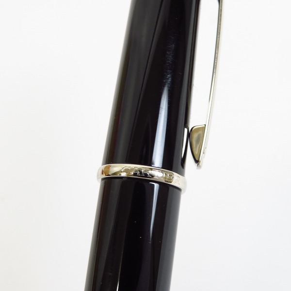 実際に弊社で買取させて頂いたCartier/カルティエ DIABOLO/ディアボロ ブラックコンポジット ボールペン CRST180011の画像 4枚目