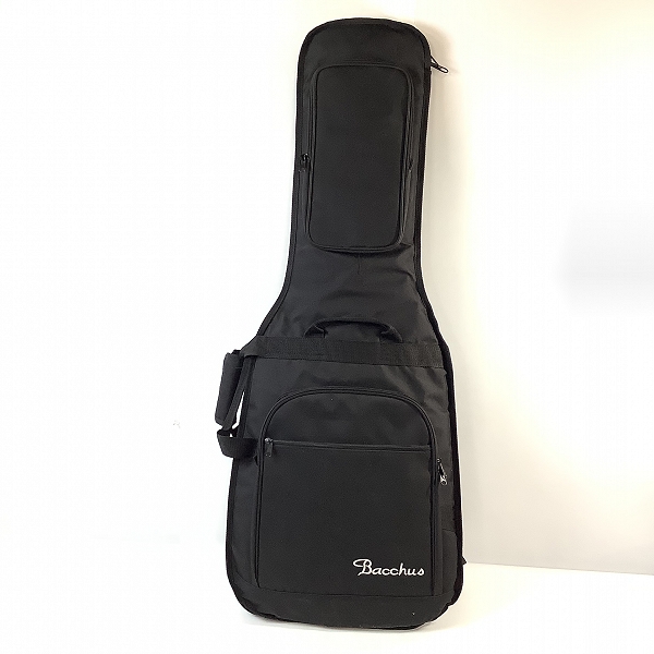 実際に弊社で買取させて頂いた★メーカー不明 詳細不明 ジャガー シェイプ エレキギター Bacchus製ソフトケース付きの画像 9枚目