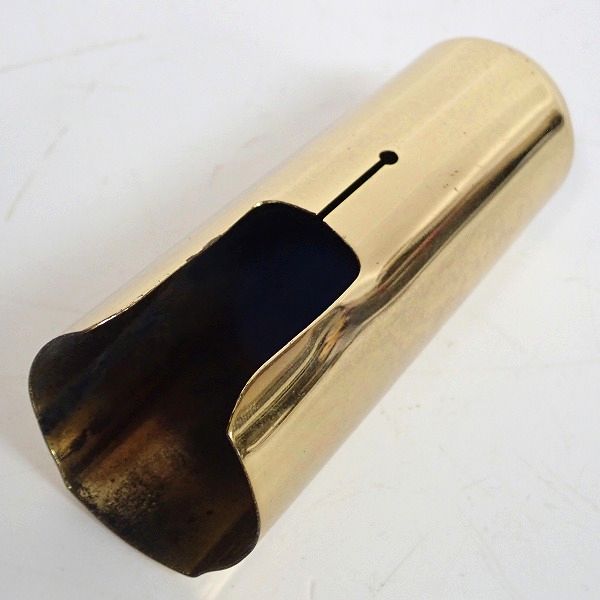 実際に弊社で買取させて頂いたSELMER/セルマー アルトサックス用 S90 180 マウスピース リガチャー/キャップ付きの画像 9枚目