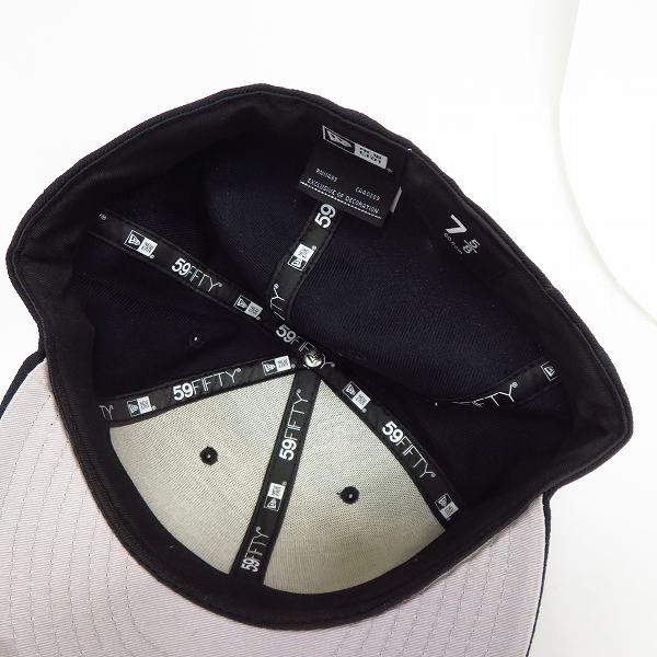 実際に弊社で買取させて頂いたFRAGMENT DESIGN×NEW ERA/フラグメントデザイン×ニューエラ FRG キャップ 7-5/8の画像 4枚目