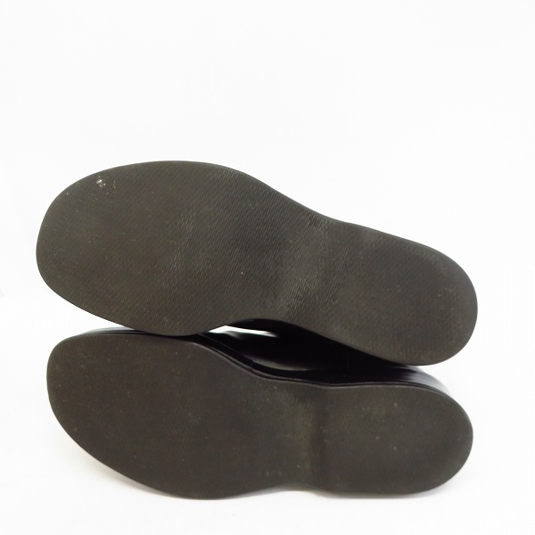 実際に弊社で買取させて頂いたGIORGIO ARMANI/ジョルジオ アルマーニ サイド ゴア ブーツ ブラック 41.5の画像 2枚目