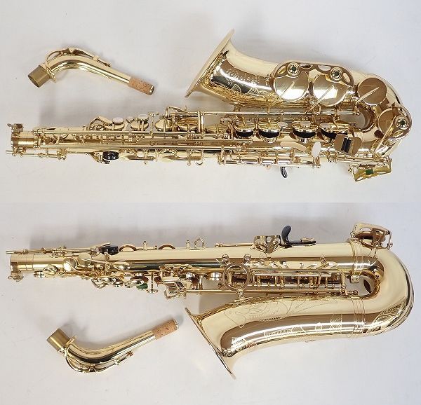 実際に弊社で買取させて頂いた★SELMER/セルマー アルトサックス SA80/Super Action 80 SERIE Ⅱ/シリーズ2 彫刻有り 49万台 ハードケース付 の画像 1枚目