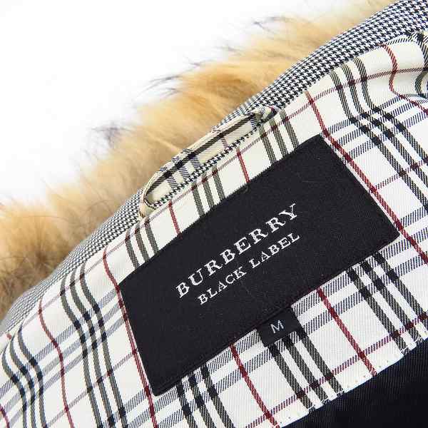 実際に弊社で買取させて頂いたBURBERRY/バーバリー ブラックレーベル マイクロハウンドトゥース 4WAYダウンジャケット  BMP26-325-06/Mの画像 2枚目