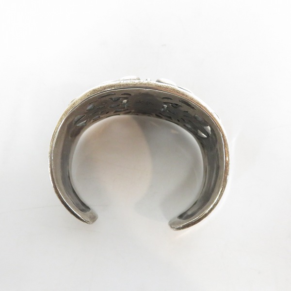 実際に弊社で買取させて頂いたDEAL DESIGN/ディールデザイン グランドゲート ワイドカフ バングル の画像 4枚目