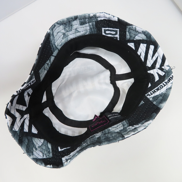 実際に弊社で買取させて頂いたMISHKA/ミシカ 総柄 目玉 バケットハット L/XL 2点セットの画像 3枚目