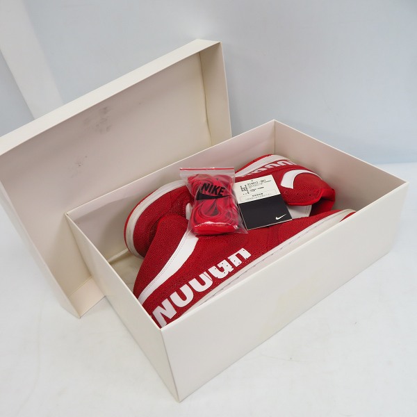 実際に弊社で買取させて頂いたNIKE×GOODENOUGH×FRAGMENT/ナイキ×グッドイナフ×フラグメント コートフォースSP 814913-661/28.5の画像 7枚目