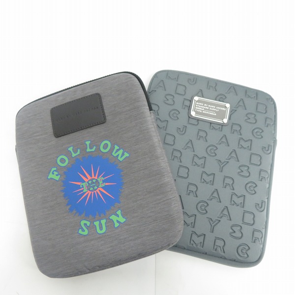 実際に弊社で買取させて頂いた【未使用】MARC BY MARC JACOBS/マークバイマークジェイコブス クラッチバッグ/タブレットケース M6PE024/M0003211 2点セット