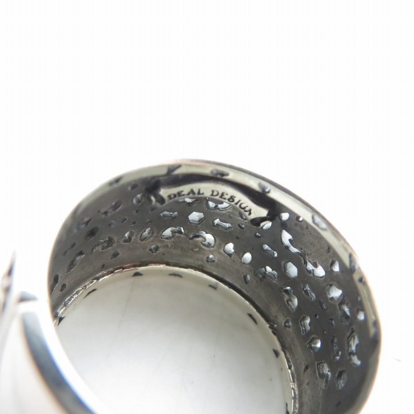 実際に弊社で買取させて頂いたDEAL DESIGN/ディールデザイン スターシェードリング WIDE/22号の画像 4枚目