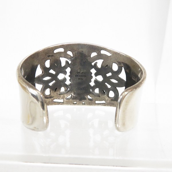 実際に弊社で買取させて頂いたDEAL DESIGN/ディールデザイン グランドゲート ワイドカフ バングル の画像 2枚目