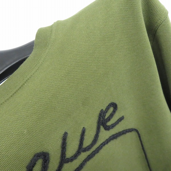 実際に弊社で買取させて頂いたLOEWE/ロエベ 21SS エンブロイダリースウェット トレーナー H526Y24J06/XSの画像 6枚目