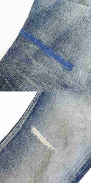 NEIGHBORHOOD NARROW デニム ネイバーフッド ペンキ加工 NEIGHBORHOOD/ネイバーフッド 20AW BLOCK SAVAGE DP NARROW/14OZ-PT