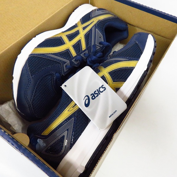 実際に弊社で買取させて頂いた【未使用】asics/アシックス JOG 100 2/ジョグ ランニングシューズ TJG138-4994/25の画像 6枚目