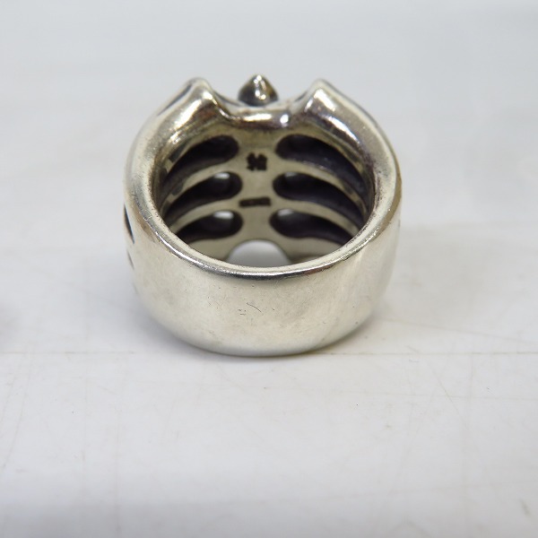 実際に弊社で買取させて頂いた【ギャラ付き】Bloody Mary/ブラッディマリー Shell シェルリング/11号の画像 2枚目