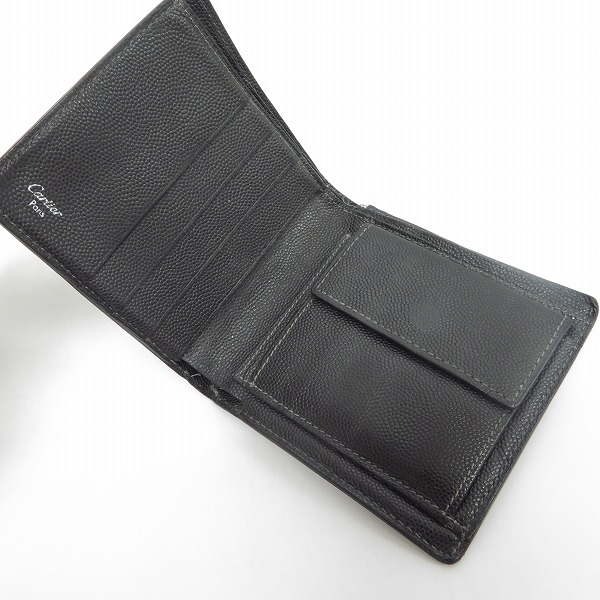 実際に弊社で買取させて頂いたCartier/カルティエ サントス ドゥ ウォレット/2つ折り 財布 L3000772の画像 3枚目