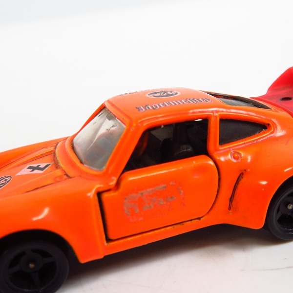 実際に弊社で買取させて頂いたTOMICA/トミカ 外国車シリーズ ポルシェ 935 ターボ/No.F31 オレンジ /ミニカー 日本製の画像 9枚目
