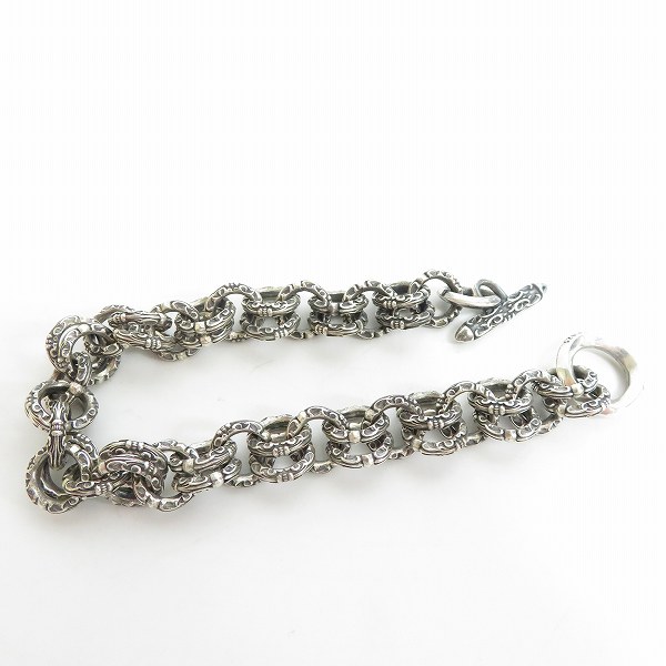 実際に弊社で買取させて頂いたDEAL DESIGN/ディールデザイン ファング リンク ブレスレットの画像 4枚目