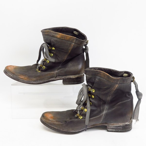 実際に弊社で買取させて頂いたMIHARAYASUHIRO/ミハラヤスヒロ ユーズド加工ブーツ/26の画像 3枚目