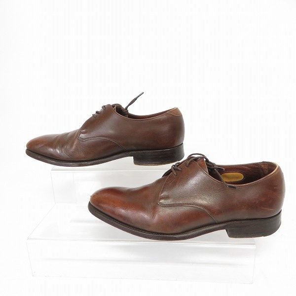 実際に弊社で買取させて頂いたCHEANEY/チーニー プレーントゥ レザーシューズ 3855/5.5の画像 3枚目