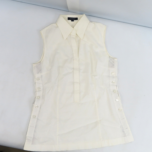 実際に弊社で買取させて頂いたBURBERRY/バーバリー/BULE LABEL/ブルーレーベル パンツ/スカート/長袖シャツ 等 1/36/38/49 5点セットの画像 1枚目