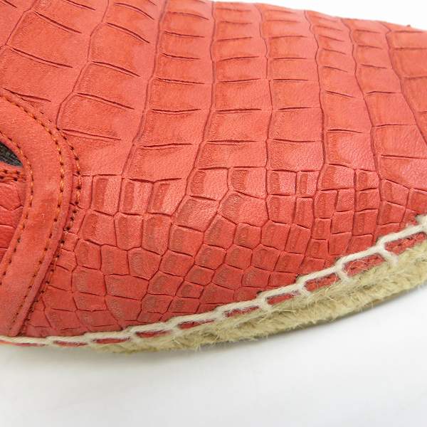 実際に弊社で買取させて頂いたJIMMY CHOO/ジミーチュウ VLAD エスパドリーユ スリッポン サイズ：40の画像 7枚目