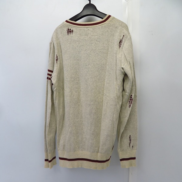 実際に弊社で買取させて頂いたMIHARAYASUHIRO/ミハラヤスヒロ ニット/セーター フロントデザイン ベージュ系 51533369/Sの画像 1枚目