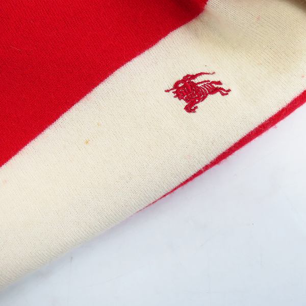 実際に弊社で買取させて頂いたBURBERRY/バーバリー ブラックレーベル ボーダー ニット/セーター D1N02-425-15/3の画像 5枚目