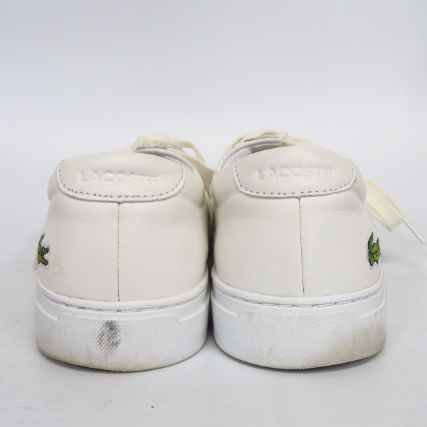 実際に弊社で買取させて頂いたLACOSTE/ラコステ L.12.12 ワニロゴ ピケ ローカット スニーカー/US8.5の画像 1枚目