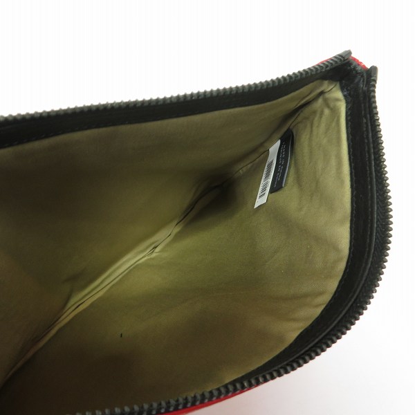 実際に弊社で買取させて頂いた【未使用】MARC BY MARC JACOBS/マークバイマークジェイコブス ミニクラッチ/ポーチ M6131017/M0006468 2点セットの画像 4枚目