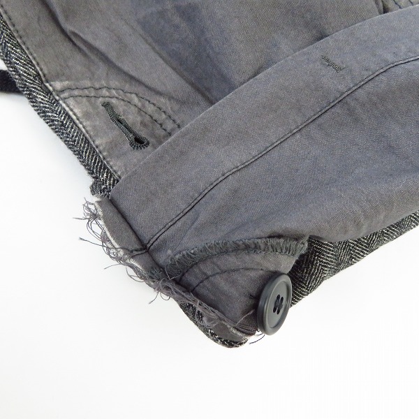 実際に弊社で買取させて頂いたMIHARAYASUHIRO/ミハラヤスヒロ カーゴパンツ ドッキング グレー系 41132171/46の画像 8枚目