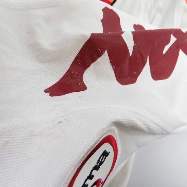 実際に弊社で買取させて頂いた【未使用含む】Kappa/カッパ セリエA ASローマ アウェイユニフォーム/L/XL 4点セットの画像 6枚目