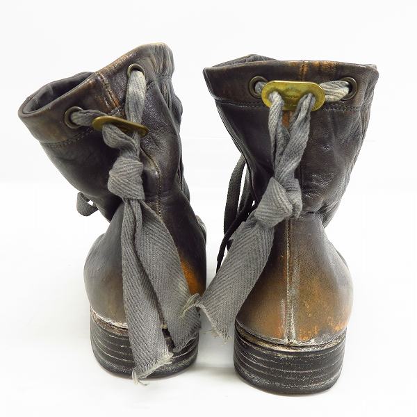 実際に弊社で買取させて頂いたMIHARAYASUHIRO/ミハラヤスヒロ ユーズド加工ブーツ/26の画像 1枚目
