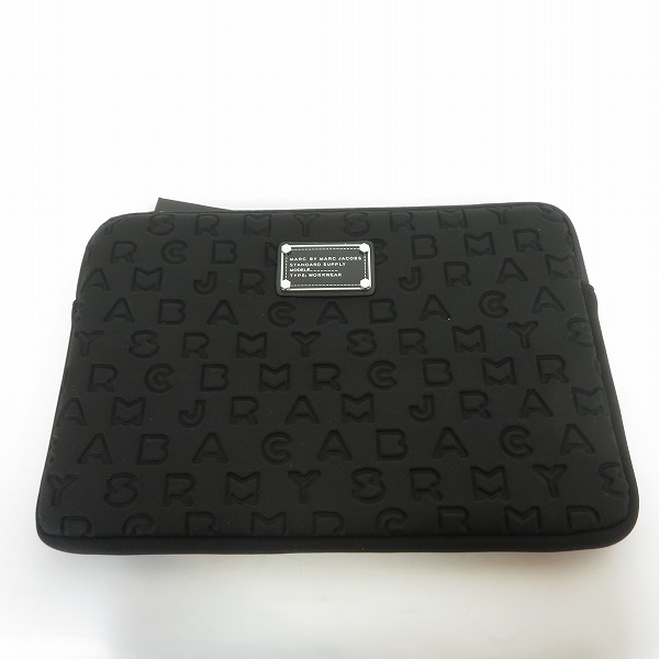 実際に弊社で買取させて頂いた【未使用】MARC BY MARC JACOBS/マークバイマークジェイコブス クラッチバッグ/タブレットケース M0001929/M6PE023 2点セットの画像 5枚目
