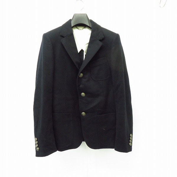 実際に弊社で買取させて頂いたMIHARAYASUHIRO/ミハラヤスヒロ テーラード ジャケット 2B ブラック系 81131194/46