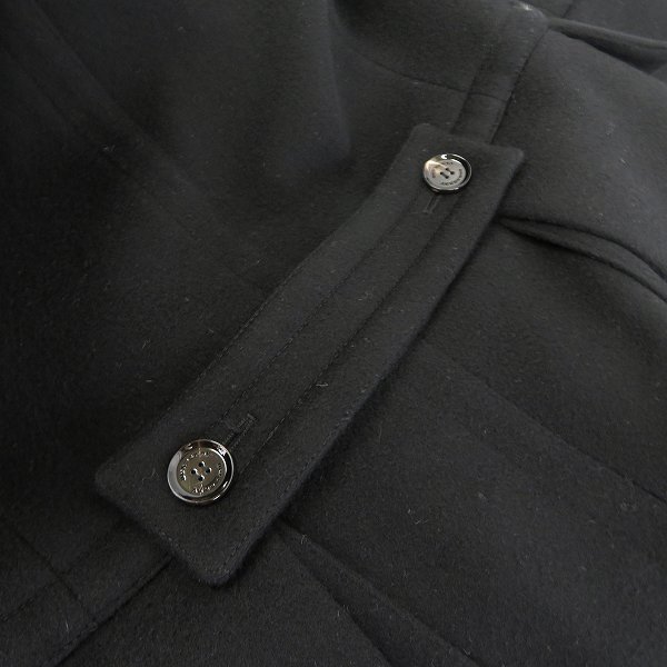 実際に弊社で買取させて頂いたBURBERRY PRORSUM/バーバリープローサム ウールロングコート/44の画像 7枚目