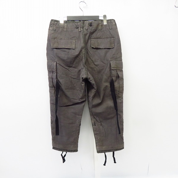 実際に弊社で買取させて頂いたMIHARAYASUHIRO/ミハラヤスヒロ カーゴパンツ ドッキング グレー系 41132171/46の画像 1枚目