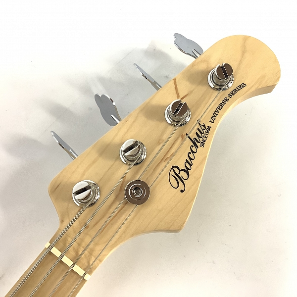 実際に弊社で買取させて頂いた★Bacchus/バッカス UNIVERSE SERIES BJB-1 M/MAB ジャズベースタイプ エレキベース ソフトケース付きの画像 1枚目