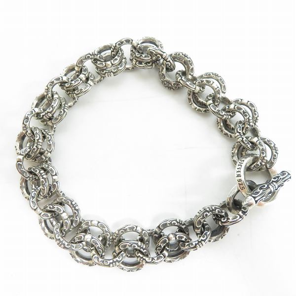 実際に弊社で買取させて頂いたDEAL DESIGN/ディールデザイン ファング リンク ブレスレット