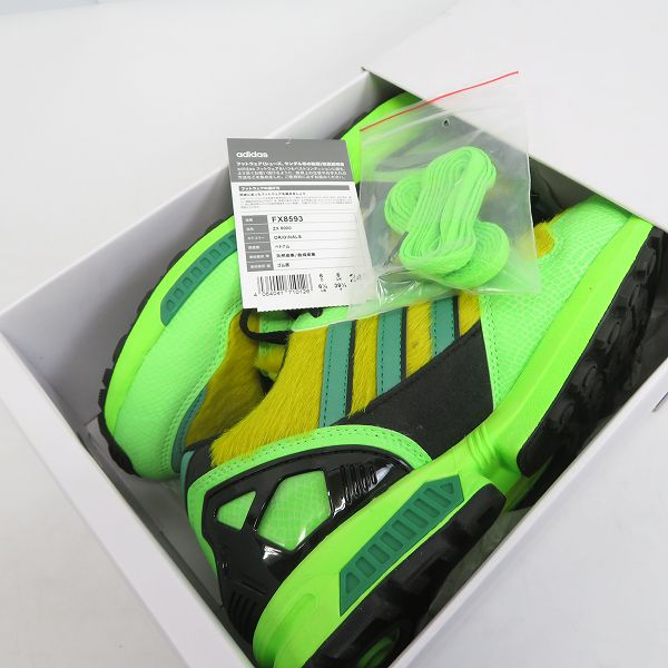 実際に弊社で買取させて頂いたatmos×adidas/アトモス×アディダス ZX 8000 “G-SNK 3” ゼットエックス FX8593/24.5の画像 7枚目