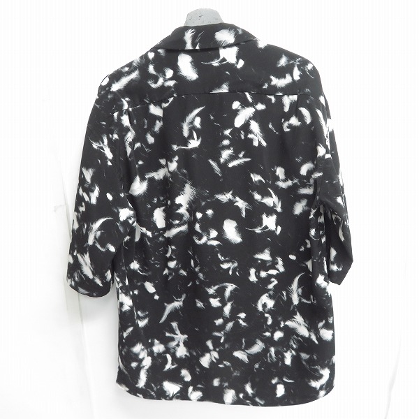 実際に弊社で買取させて頂いたLAD MUSICIAN/ラッドミュージシャン DECHINE BIG S/S SHIRT INKJET FEATHER/42の画像 1枚目