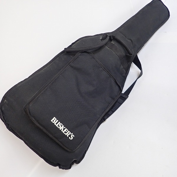 実際に弊社で買取させて頂いた★BUSKER'S/バスカーズ BST-2H ストラトキャスターType BK ソフトケース付の画像 9枚目