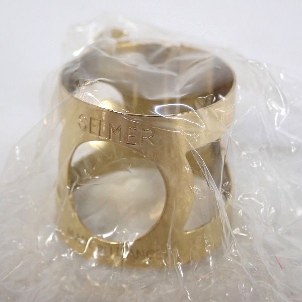 実際に弊社で買取させて頂いた【未開封】SELMER/セルマー テナーサックス用 リガチャー・キャップ ゴールド の画像 3枚目