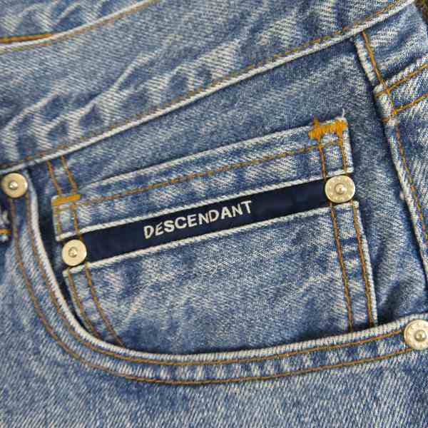 実際に弊社で買取させて頂いたDESCENDANT/ディセンダント 2020AW 1993 STRAIGHT JEANS ストレート デニムパンツ/ジーンズ /3 の画像 6枚目
