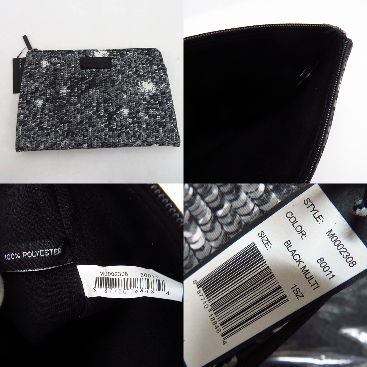実際に弊社で買取させて頂いた【未使用】MARC BY MARC JACOBS/マークバイマークジェイコブス ミニクラッチ/ポーチ M0002302/M0003463/M0002308 3点セットの画像 2枚目