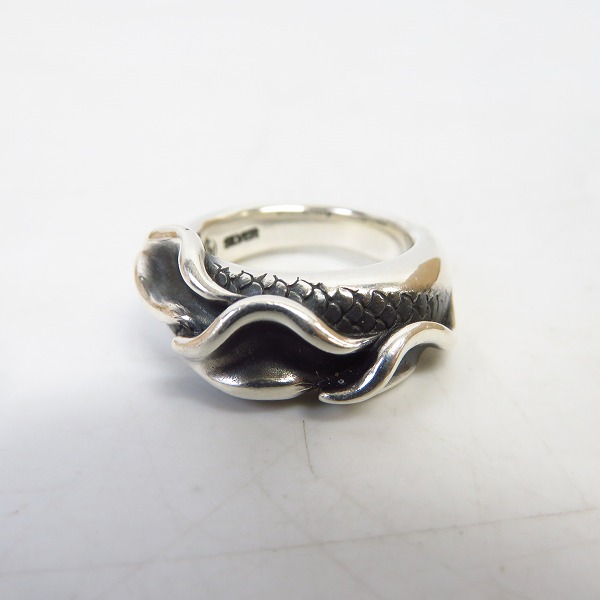 実際に弊社で買取させて頂いた【ギャラ付き】Bloody Mary/ブラッディマリー Mermeid fin マーメイドフィンリング/9号の画像 1枚目