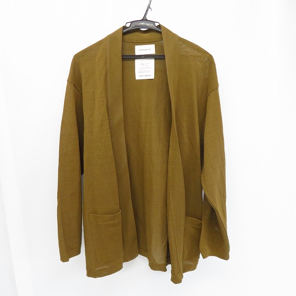実際に弊社で買取させて頂いたMARKAWARE/マーカウェア JAPANESE CARDIGAN/ジャパニーズ カーディガン A18B-05JK01C Size：3