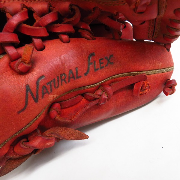 実際に弊社で買取させて頂いたHI-GOLD/ハイゴールド BASIC Customer BSG-431 ソフトボール  グローブ 右投げ オールラウンド用の画像 6枚目
