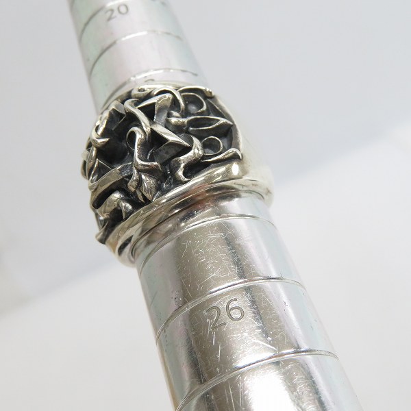 実際に弊社で買取させて頂いたDEAL DESIGN/ディールデザイン ヒュージヘックス スター リング/23.5号の画像 6枚目