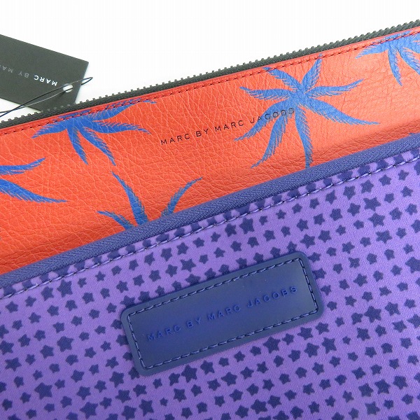 実際に弊社で買取させて頂いた【未使用】MARC BY MARC JACOBS/マークバイマークジェイコブス ミニクラッチ/ポーチ M6134043/M0006468 2点セットの画像 3枚目